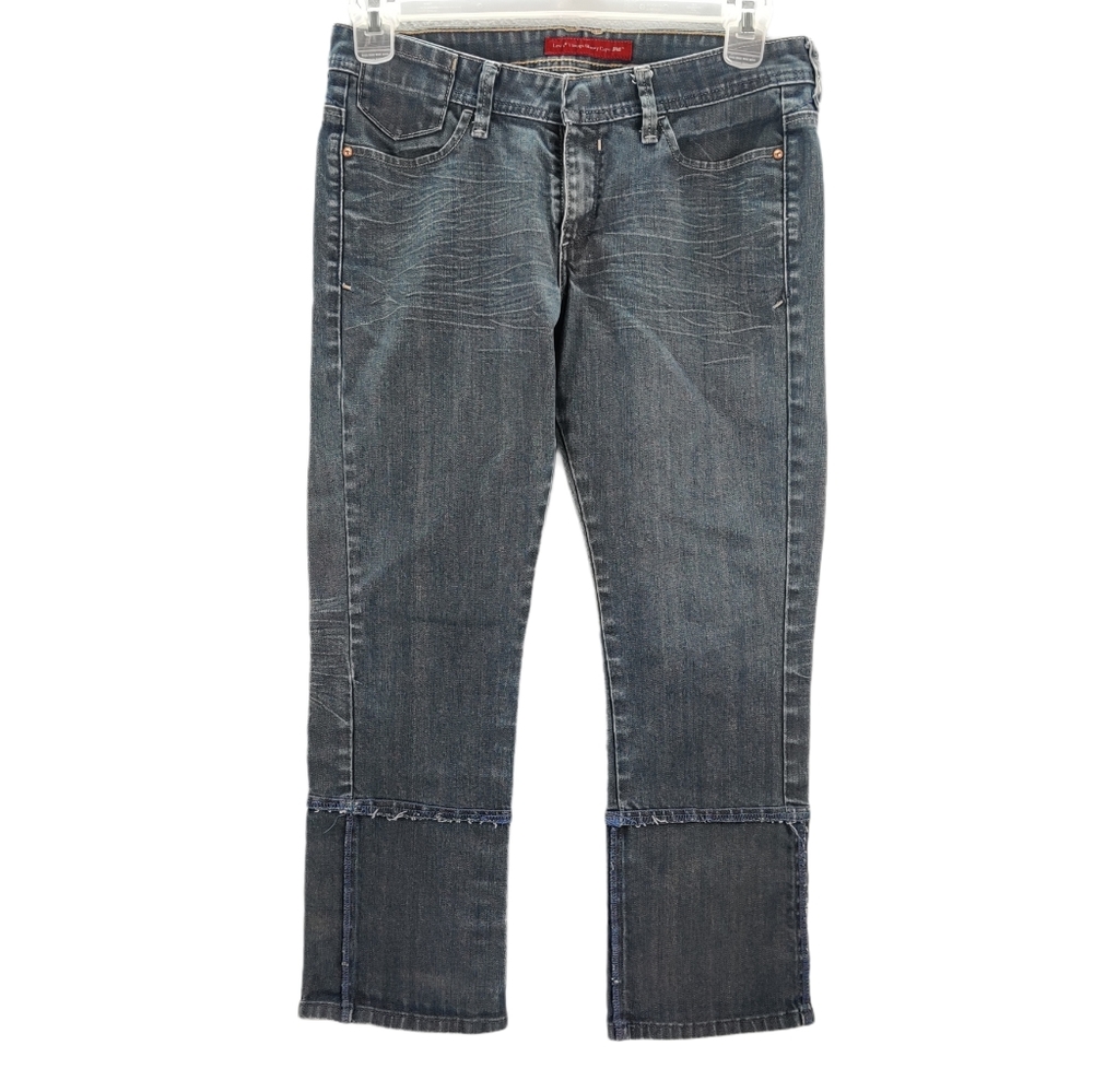 Levi's Vintage Skinny Capri 582 Seamed Distressed 8